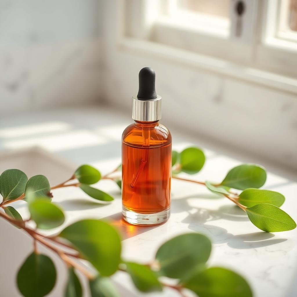 Serum wajah amber — hasil